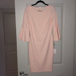 NWT Calvin Klein Bell Sleeve Dress